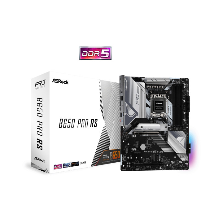 Asrock B650 Pro RS AMD B650 Zócalo AM5 ATX Placa Base