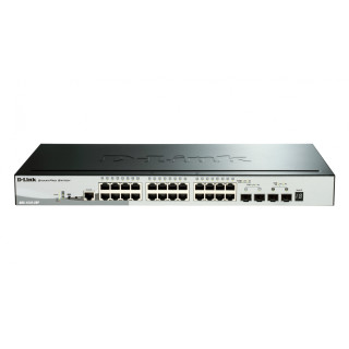 D-Link DGS-1510-28P switch Gestionado L3 Gigabit Ethernet (10/100/1000) EnergÍ­a sobre Ethernet (PoE) Negro
