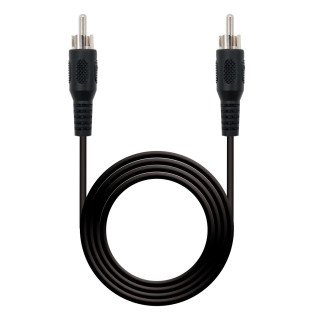 Nanocable 10.24.0405 cable de audio 5 m RCA Negro