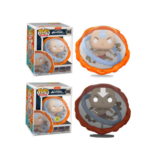 Funko pop animacion avatar the last airbender la leyenda de aang todos los elementos glow in the dark brillo en la oscuridad…