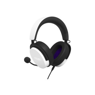 NZXT AP-WCB40-W2 auricular y casco Auriculares Alámbrico Diadema Juego Blanco