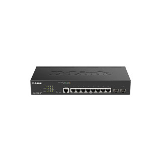 D-Link switch Gestionado L2/L3 (10/100/1000) EnergÍ­a sobre Ethernet (PoE) 1U Negro