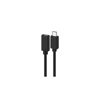 Ewent Cable USB C Macho/USB C Hembra 1,8 m Negro