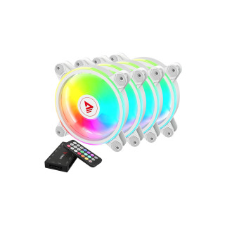 Savio FAN-01 WHITE sistema de refrigeración para ordenador Carcasa del ordenador Ventilador Blanco