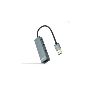 Hub nanocable usb 3.1 4 puertos gris 10.16.4402