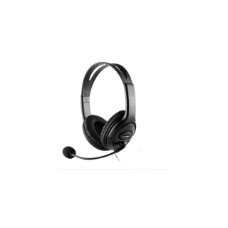 Auriculares CoolBox Coolchat U1 Diadema Negro COO-AUM-01U