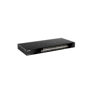 D-Link switch Gestionado L3 10G Ethernet (100/1000/10000) 1U Negro