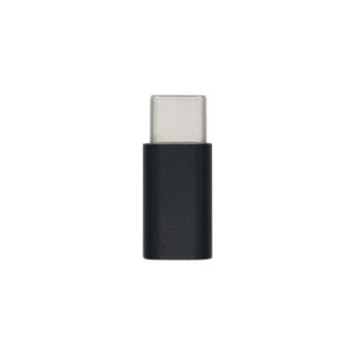 Aisens Mini adaptador usb 2.0 tipo-c macho a Micro usb-b hembra negro