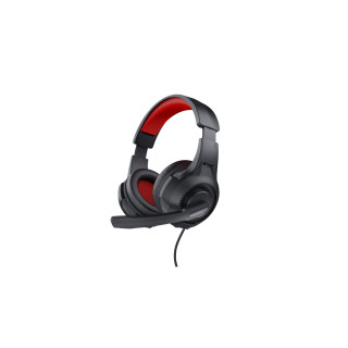 Trust 24785 auricular y casco Auriculares Alámbrico Diadema Juego Negro, Rojo