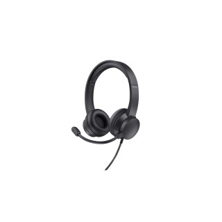 Trust Ayda Auriculares Alámbrico Diadema Llamadas/Música Negro