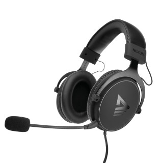 Savio NEXUS Auriculares Alámbrico Casco Juego Negro
