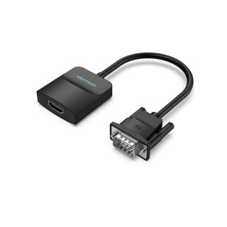 Vention Cable Conversor ACNBB/ VGA Macho - HDMI Hembra/ 15cm/ Negro