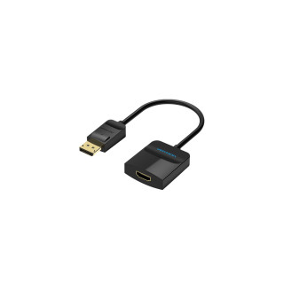 Vention Cable Conversor HBGBB/ Displayport Macho - HDMI Hembra/ 15cm/ Negro