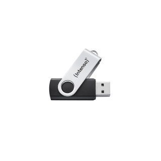 Intenso Memoria USB Office Line, 128 GB, USB-A, 3.2 Gen 1x1, negro-plata