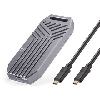 Ewent EW7062 caja para disco duro externo Caja externa para unidad de estado sólido (SSD) Gris Oscuro