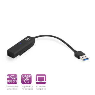 ADAPTADOR SATA 2.5 A USB 3.1EWENT EW7017
