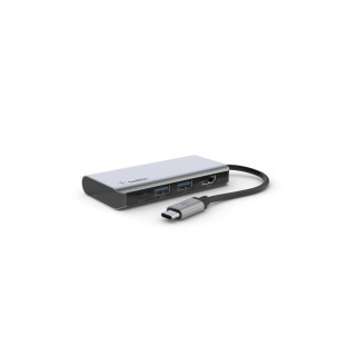Belkin USB 3.2 Gen 1 (3.1 Gen 1) Type-C 5000 Mbit/s Plata