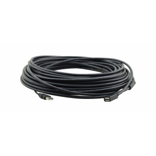 Cable kramer electronics usb 2.0 tipo-a macho a hembra 10.7m negro 96-0211035