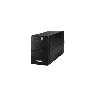 Nilox UPS PREMIUM LINE INT. LÍ­nea interactiva 600 VA 0,6 kVA 420 W Negro