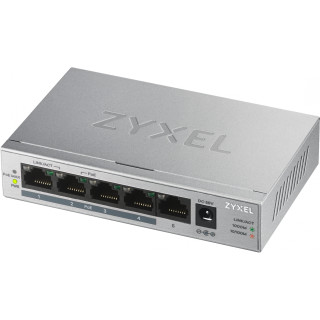 Zyxel GS1005HP No administrado Gigabit Ethernet (10/100/1000) EnergÍ­a sobre Ethernet (PoE) Plata