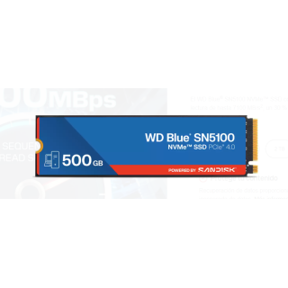WD Blue SN5100 NVMe™ SSD - 500 GB [PRODUCTO EN TIENDA]