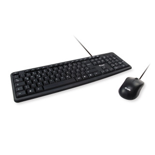 EQUIP LIFE TECLADO Y RATON USB NEGRO 245201