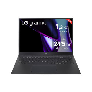 LG Gram Pro 16Z90SP Intel Core Ultra 7 155H Portátil 40,6 cm (16") WQXGA+ 32 GB LPDDR5-SDRAM 1 TB SSD Wi-Fi 6E…