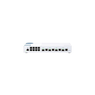 Switch Gestionado qnap L2 Gigabit Ethernet 10/100/1000 12 puertos Blanco QSW-M408-4C