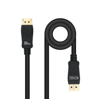 Cable nanocable displayport macho a macho 1m negro 10.15.2501