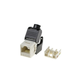 Phasak Conector Keystone UTP Cat.6 toolless 180º blanco - PHK 2220