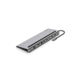 Belkin INC004BTSGY base para portátil y replicador de puertos Alámbrico USB 3.2 Gen 1 (3.1 Gen 1) Type-C Negro, Gris