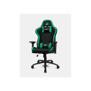 DRIFT DR110BG silla para videojuegos Butaca para jugar Asiento acolchado Negro, Verde