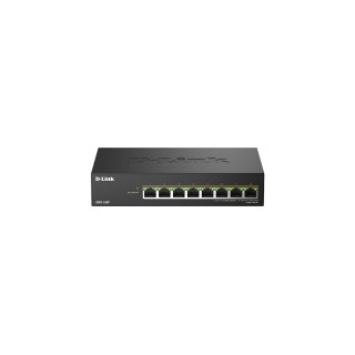 D-Link DMS-108P/E switch No administrado 2.5G Ethernet (100/1000/2500) Energía sobre Ethernet (PoE) Negro