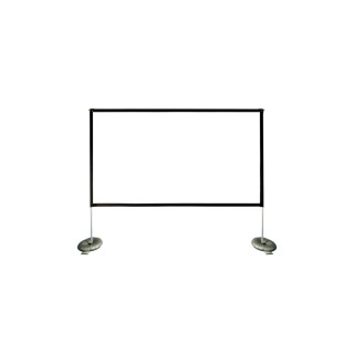 iggual Pantalla de proyeccion exterior portable 120p manual negro blanco