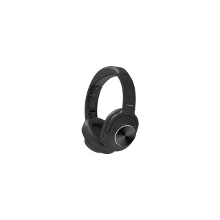 Aiwa HST-220BT auricular y casco Auriculares Inalámbrico y alámbrico Diadema Música USB Tipo C Bluetooth Negro