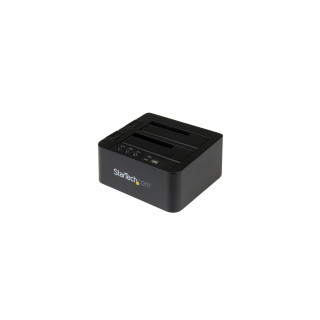 StarTech.com Base de Conexión Autónoma USB 3.1 10Gbps para SSD/DD SATA de 2.5 - Negro