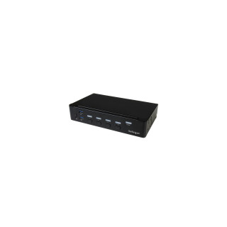 StarTech.com Switch Conmutador KVM de 4 Puertos HDMI 1080p con USB 3.0 - Negro