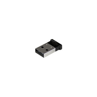 StarTech.com Micro Adaptador USB 2.0 Externo Bluetooth 4.0 EDR para Ordenador de Sobremesa o Portátil negro