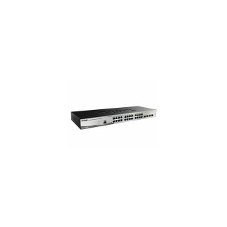 D-Link DGS-1210-28/ME/E switch Gestionado L2+ Gigabit Ethernet (10/100/1000) 1U Negro, Gris
