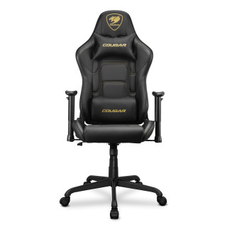 COUGAR Gaming Silla Armor Elite Royal Silla para videojuegos de PC Asiento acolchado Negro