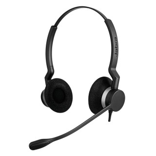 Jabra Biz 2300 Duo Auriculares Alámbrico Diadema Oficina/Centro de llamadas Bluetooth Negro