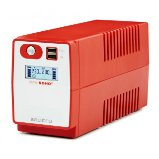 Salicru SPS 500 VA SOHO IEC 300 W Rojo, Blanco