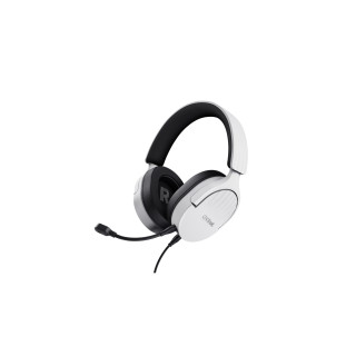 Trust GXT 489W FAYZO Auriculares Alámbrico Diadema Juego Negro, Blanco
