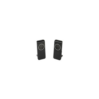 VIVANCO 36644 2.0 ALTAVOCES 4W CONECTOR AURICULARES JACK 3.5MM ALIMENTACION USB NEGRO