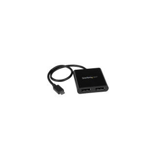 StarTech.com MSTCDP122DP Adaptador gráfico USB tipo C a DISPLAYPORT 3840 x 2160 Pixeles Negro