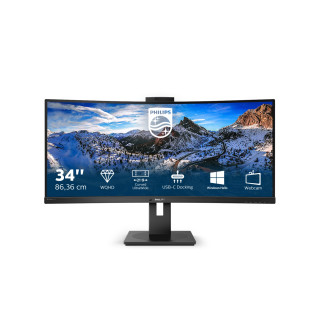 Philips P Line 346P1CRH/00 LED display 86,4 cm (34") 3440 x 1440 Pixeles UltraWide Quad HD Negro