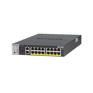 NETGEAR M4300-16X Gestionado L3 10G Ethernet (100/1000/10000) EnergÍ­a sobre Ethernet (PoE) 1U Negro