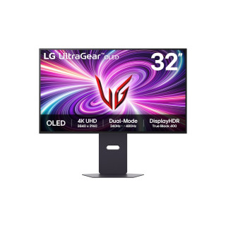 LG 32GS95UV-B pantalla para PC 81,3 cm (32") 3840 x 2160 Pixeles 4K Ultra HD OLED Negro