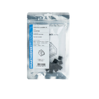 Smartkeeper NL03P1BK bloqueador de puerto RJ-45 Negro 12 pieza(s)