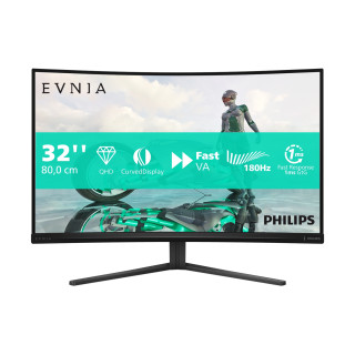 Philips Evnia 32M2C3500L/00 pantalla para PC 80 cm (31.5") 2560 x 1440 Pixeles Quad HD LCD Negro
